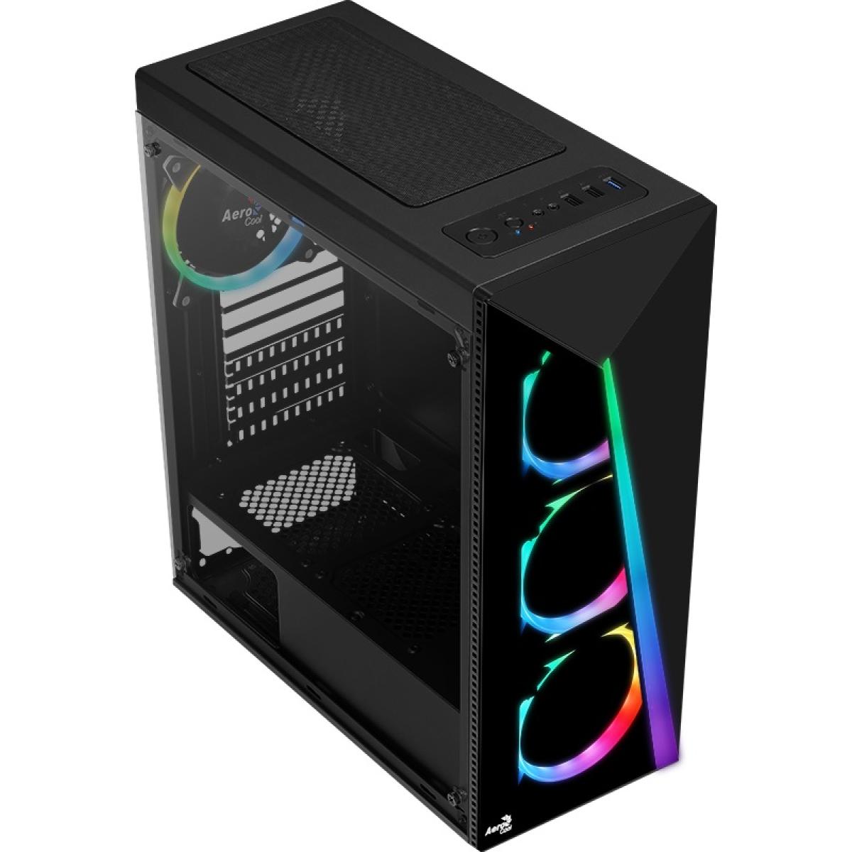 AeroCool Shard ARGB ATX Mid Tower Gaming Case AeroCool Shard ARGB ATX Mid Tower Gaming Case